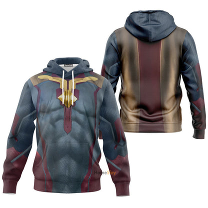 Marvel Vision Cosplay Costume Tshirt Hoodie QT208222Tf