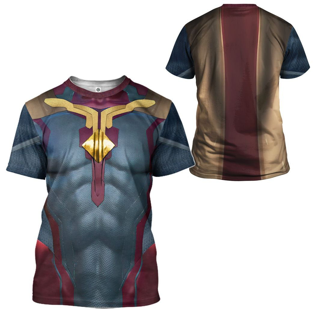 Marvel Vision Cosplay Costume Tshirt Hoodie QT208222Tf