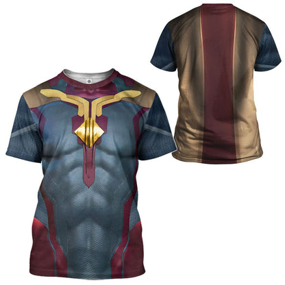 Marvel Vision Cosplay Costume Tshirt Hoodie QT208222Tf