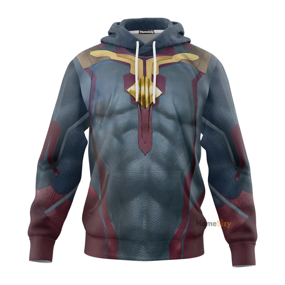 Marvel Vision Cosplay Costume Tshirt Hoodie QT208222Tf