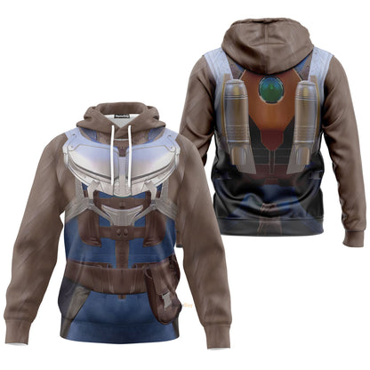 Guardian Of The Galaxy Rocket Racoon Cosplay Costume Tshirt Hoodie QT210245Hf