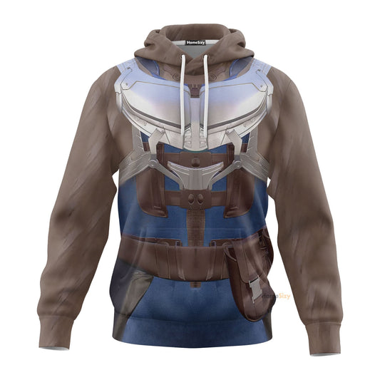 Guardian Of The Galaxy Rocket Racoon Cosplay Costume Tshirt Hoodie QT210245Hf