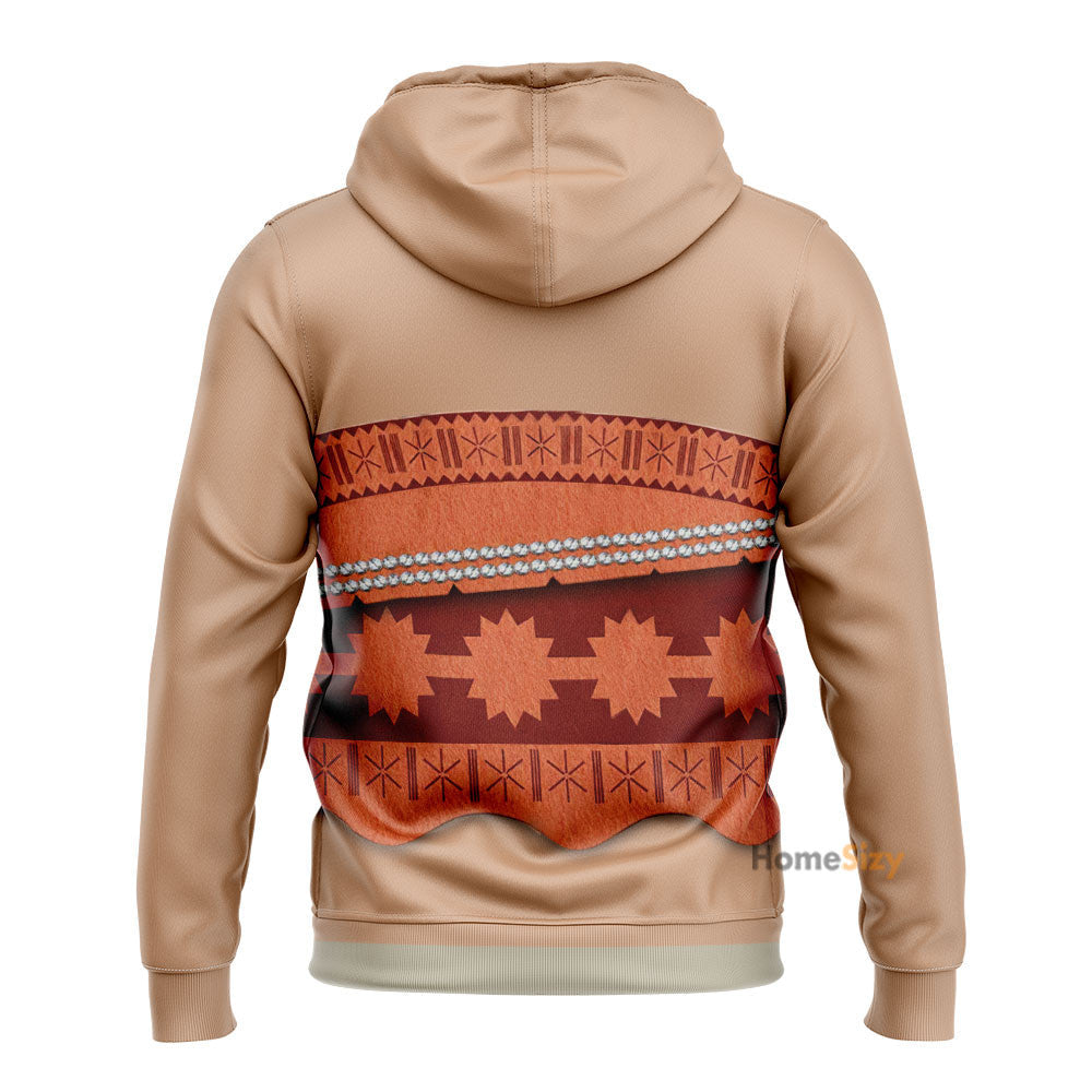 Moana Princess Cosplay Costume Tshirt Hoodie QT209183