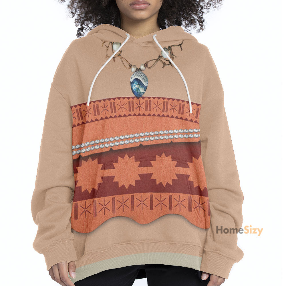 Moana Princess Cosplay Costume Tshirt Hoodie QT209183