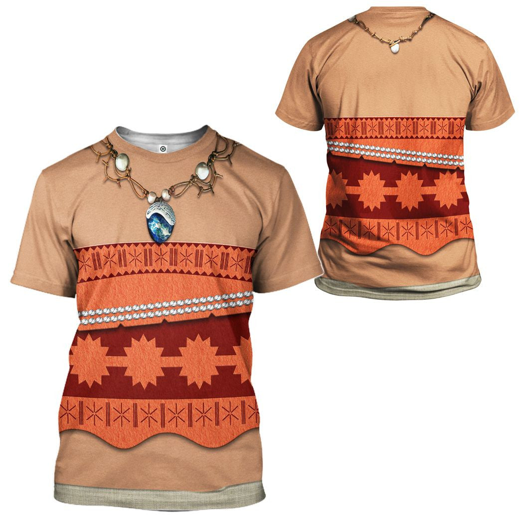 Moana Princess Cosplay Costume Tshirt Hoodie QT209183