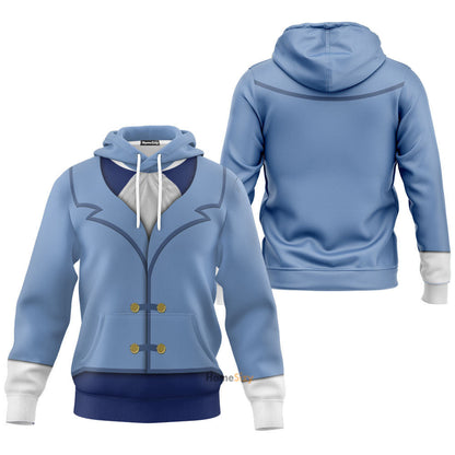 John Smith Pocahontas Cosplay Costume Tshirt Hoodie QT209552Tf