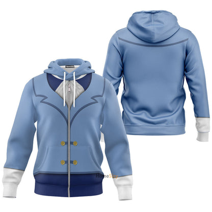 John Smith Pocahontas Cosplay Costume Tshirt Hoodie QT209552Tf