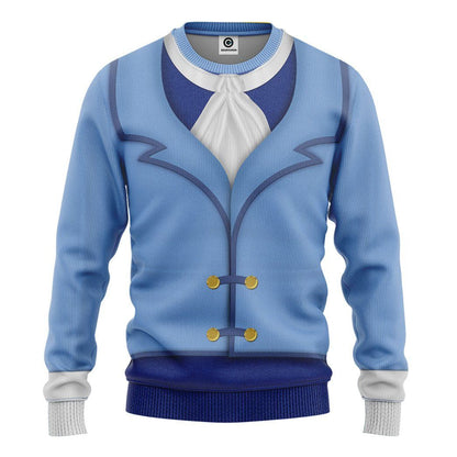 John Smith Pocahontas Cosplay Costume Tshirt Hoodie QT209552Tf