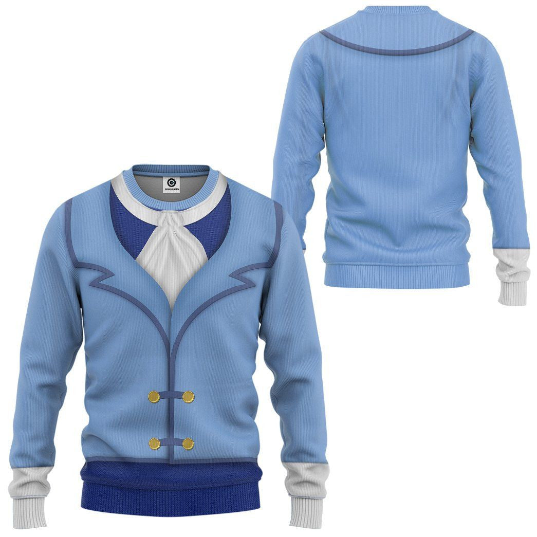 John Smith Pocahontas Cosplay Costume Tshirt Hoodie QT209552Tf
