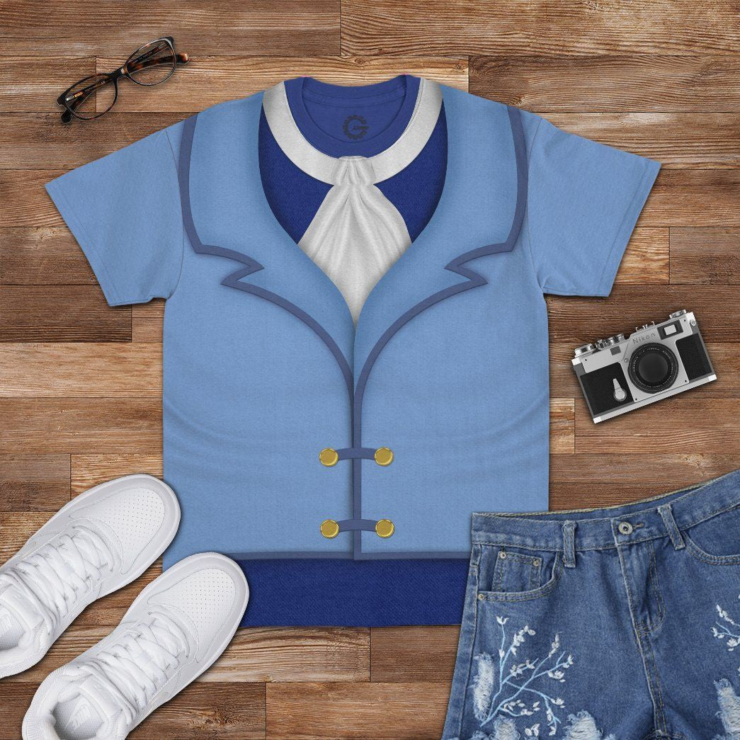 John Smith Pocahontas Cosplay Costume Tshirt Hoodie QT209552Tf