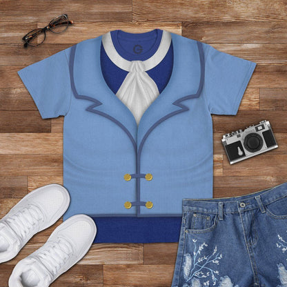 John Smith Pocahontas Cosplay Costume Tshirt Hoodie QT209552Tf