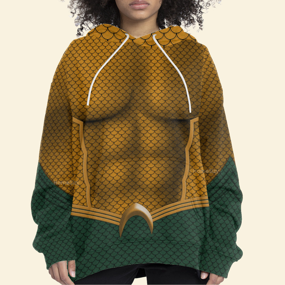 Aquaman Cosplay Costume - Hoodie QT4102702
