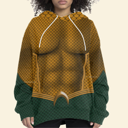 Aquaman Cosplay Costume - Hoodie QT4102702
