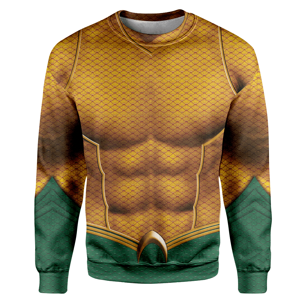 Aquaman Cosplay Costume - Hoodie QT4102702