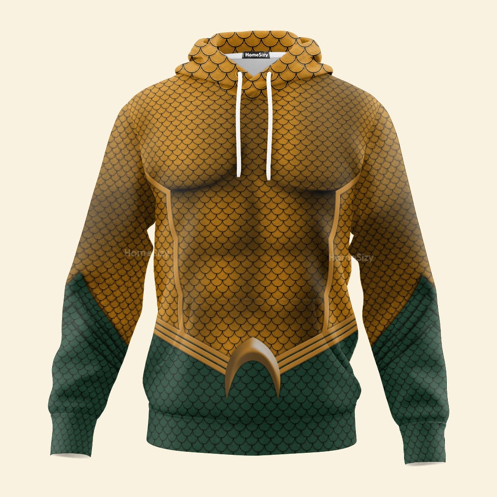 Aquaman Cosplay Costume - Hoodie QT4102702