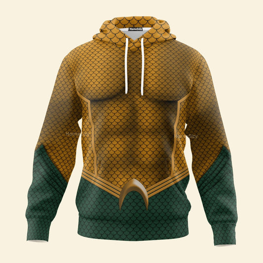 Aquaman Cosplay Costume - Hoodie QT4102702