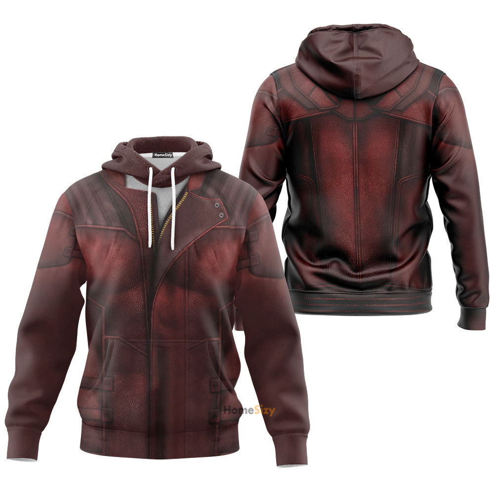 Guardian Of The Galaxy Star Lord - Cosplay Costume Hoodie QT209075
