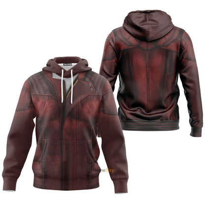 Guardian Of The Galaxy Star Lord - Cosplay Costume Hoodie QT209075