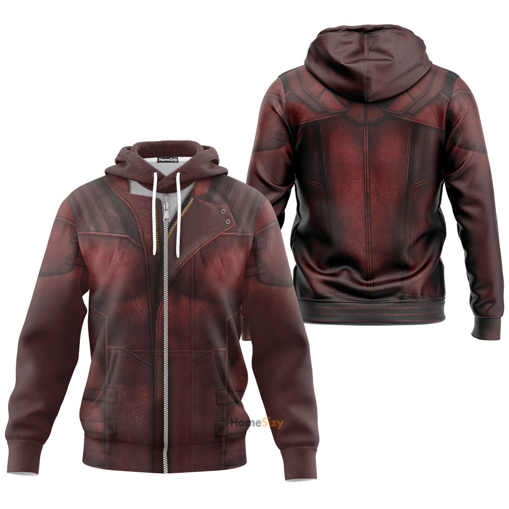 Guardian Of The Galaxy Star Lord - Cosplay Costume Hoodie QT209075