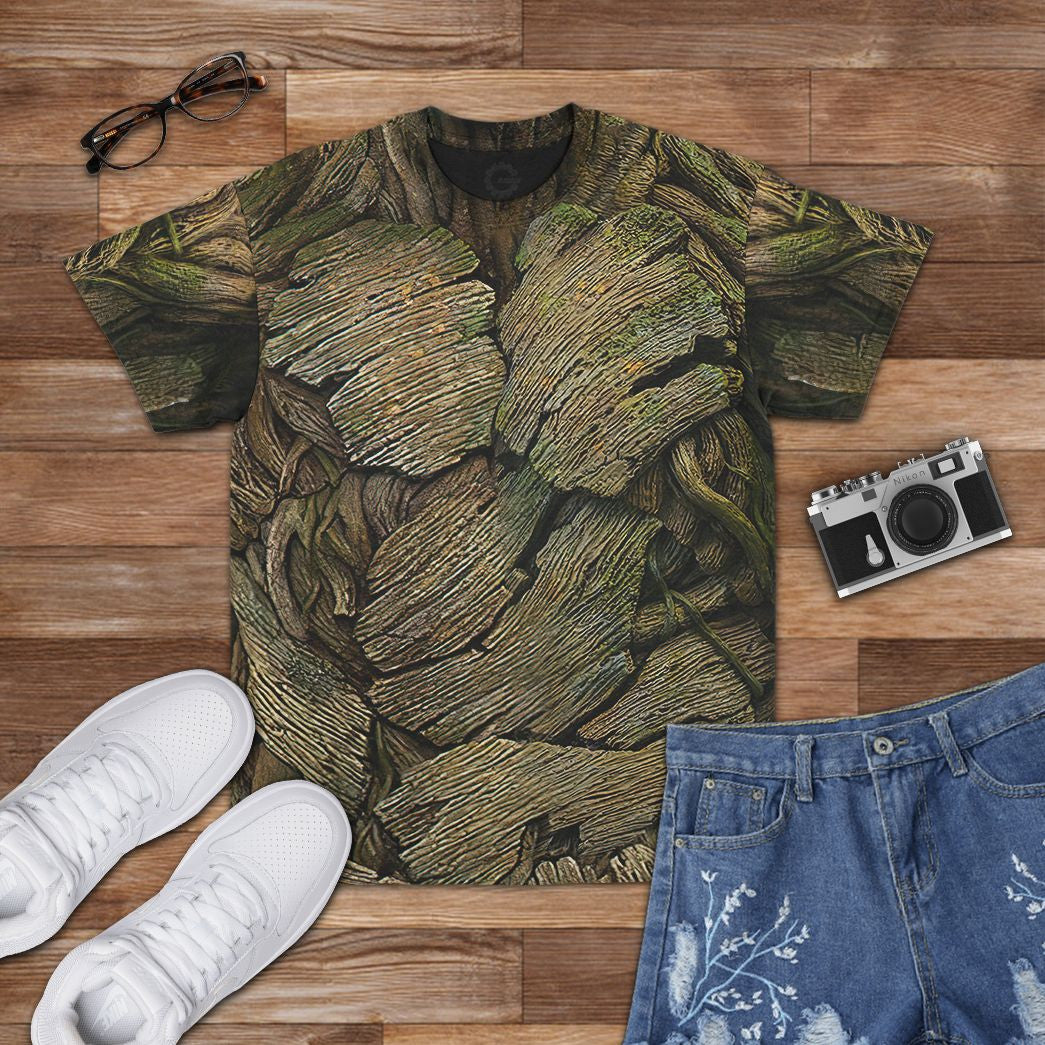 Guardian Of The Galaxy Groot Cosplay Costume Tshirt Hoodie QT207287Hc