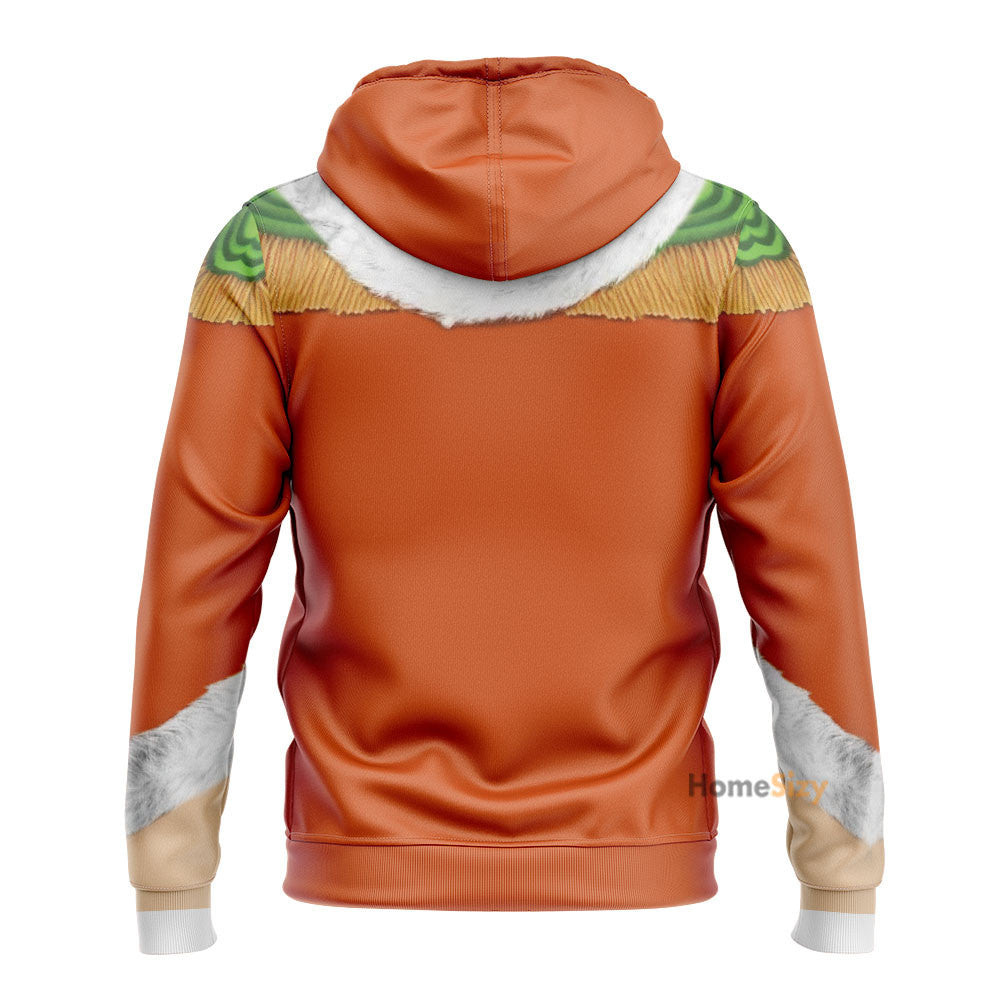 Shichibukai Buggy OnPi Cosplay Costume Tshirt Hoodie QT210666Hf