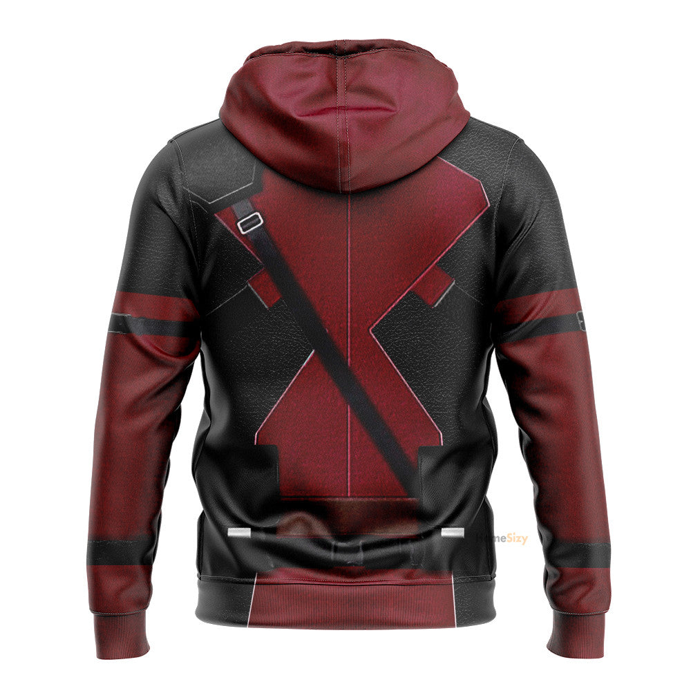 Cosplay Costume Deadpool Hoodie QT308733