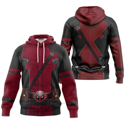 Cosplay Costume Deadpool Hoodie QT308733