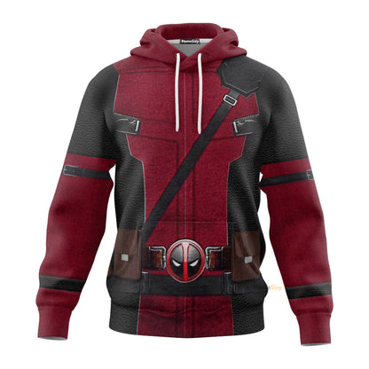 Cosplay Costume Deadpool Hoodie QT308733