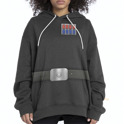 SW Stromtrooper Corps Imperial Officer Uniform Cosplay Costume Hoodie QT207412Hc