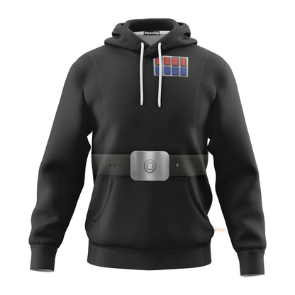 SW Stromtrooper Corps Imperial Officer Uniform Cosplay Costume Hoodie QT207412Hc