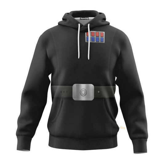 SW Stromtrooper Corps Imperial Officer Uniform Cosplay Costume Hoodie QT207412Hc