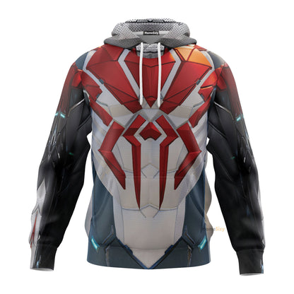 Cosplay Marvel's Spider-man Tshirt Zip Hoodie Sweatshirt Shorts QT205353Hf