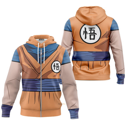 Anime DrBa Songoku Cosplay Costume Hoodie QT305767Hg