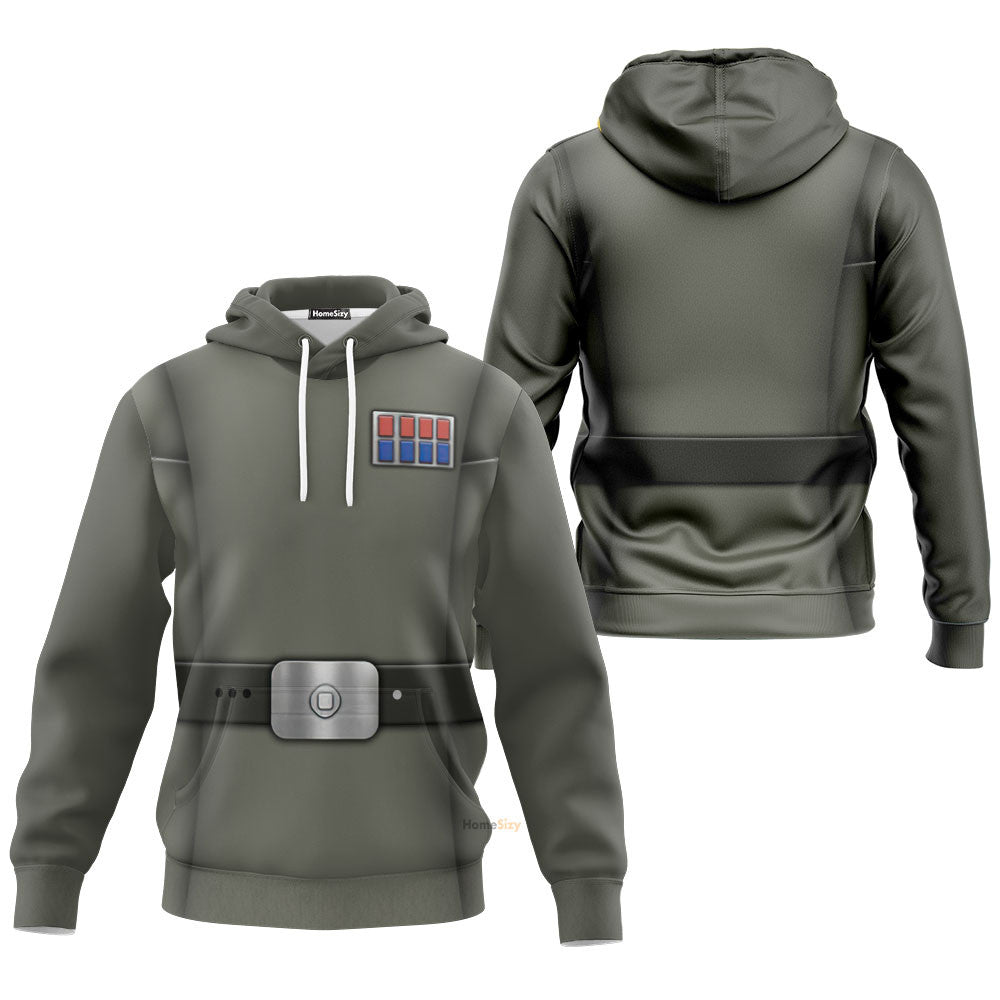 SW Navy Imperial Officer Uniform Cosplay Costume Hoodie QT210274Hc