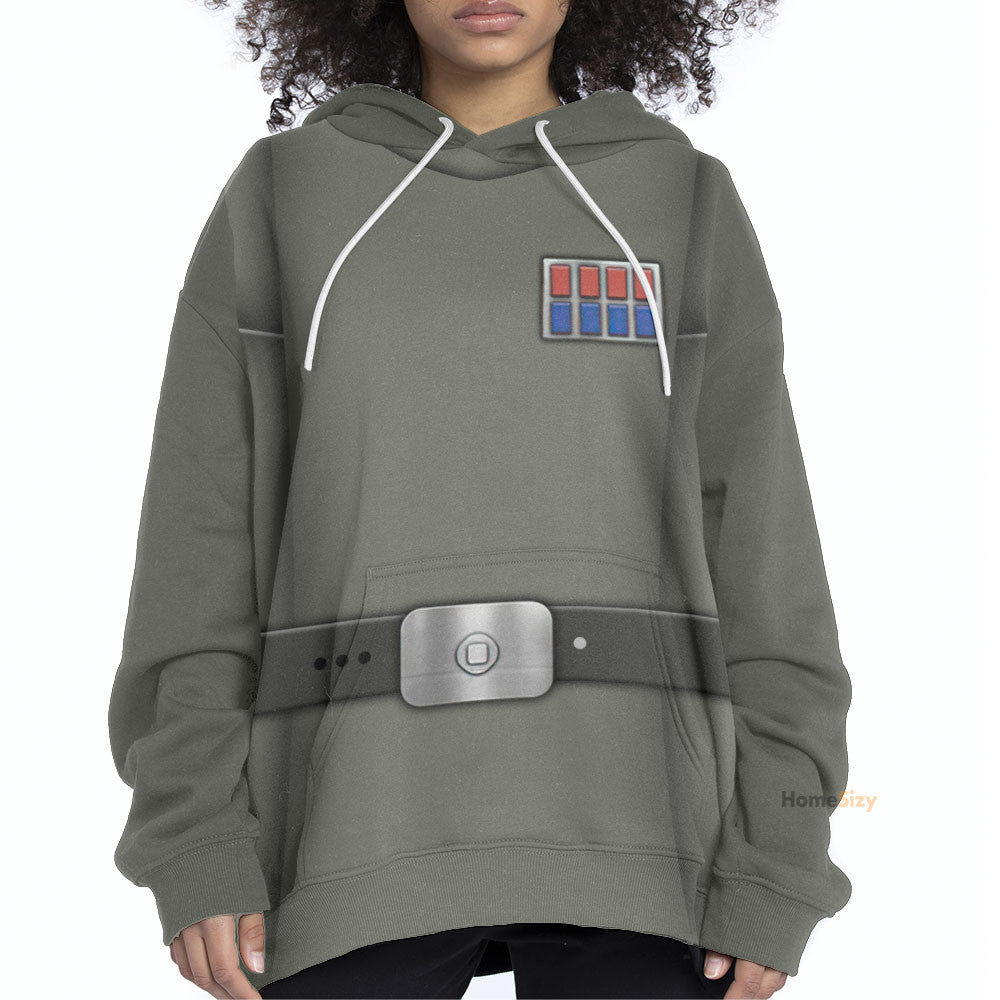 SW Navy Imperial Officer Uniform Cosplay Costume Hoodie QT210274Hc