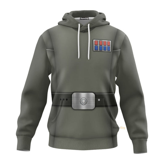 SW Navy Imperial Officer Uniform Cosplay Costume Hoodie QT210274Hc