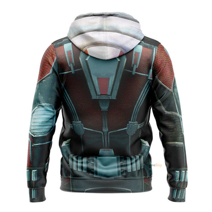 Ant Man Suit Custom Cosplay Costume Tshirt Zip Hoodie Sweatshirt Shorts QT210439Tf