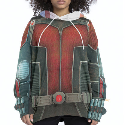 Ant Man Suit Custom Cosplay Costume Tshirt Zip Hoodie Sweatshirt Shorts QT210439Tf