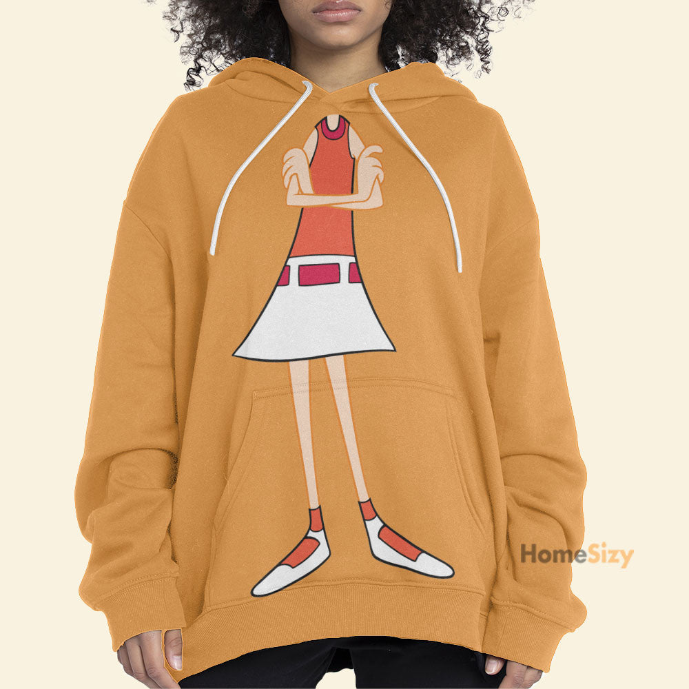 Phineas And Ferb Candace Flynn Cosplay Costume Hoodie