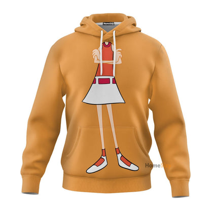 Phineas And Ferb Candace Flynn Cosplay Costume Hoodie