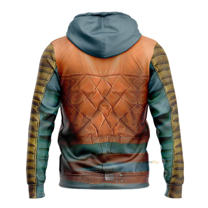  Stwa Greedo Custom Cosplay Costume Hoodie QT210296Hf