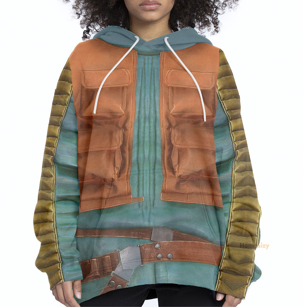  Stwa Greedo Custom Cosplay Costume Hoodie QT210296Hf