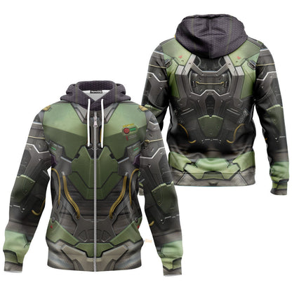 QT204228Hg Buzz Lightyear Custom Cosplay Costume Hoodie