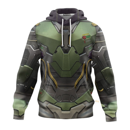 QT204228Hg Buzz Lightyear Custom Cosplay Costume Hoodie