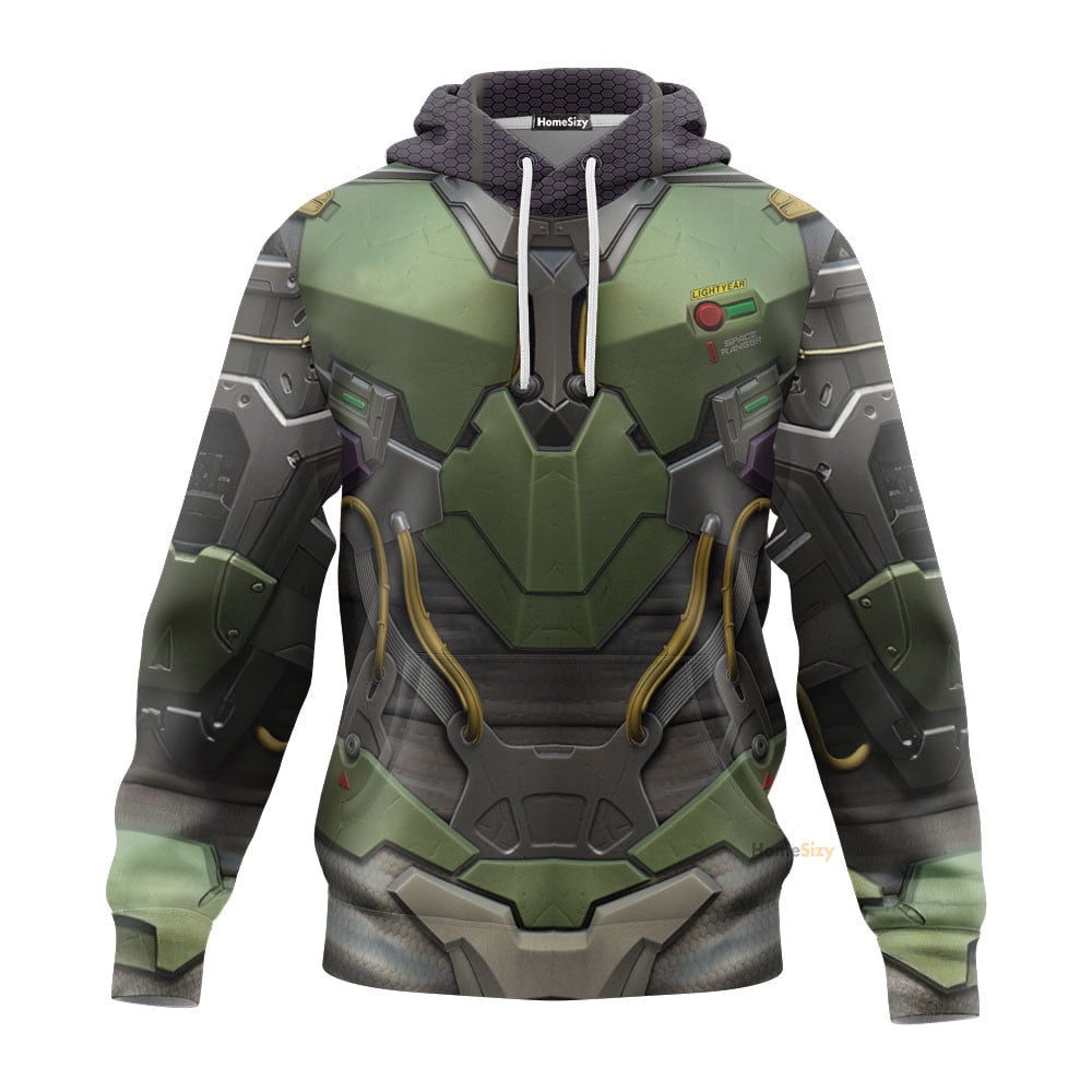 QT204228Hg Buzz Lightyear Custom Cosplay Costume Hoodie