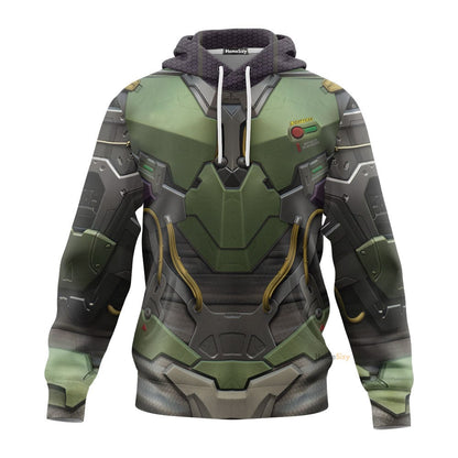 QT204228Hg Buzz Lightyear Custom Cosplay Costume Hoodie