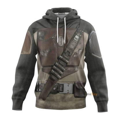  Movie SW The Mandalorian Custom Cosplay Costume Hoodie QT209489Hg