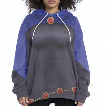  Teen Titan Raven Custom Cosplay Costume Hoodie QT204306Hf