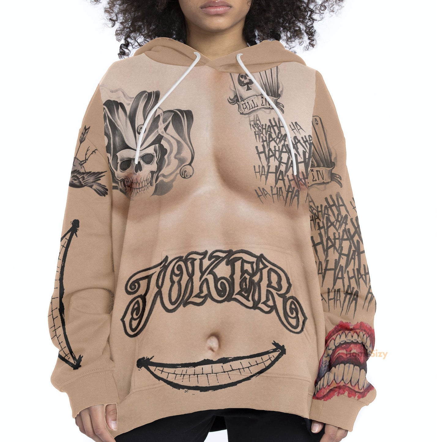QT212119Hf Joker Custom Cosplay Costume Hoodie