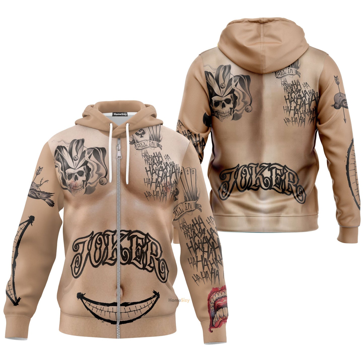 QT212119Hf Joker Custom Cosplay Costume Hoodie